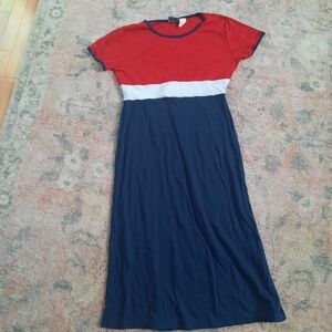Knee-length jersey dress